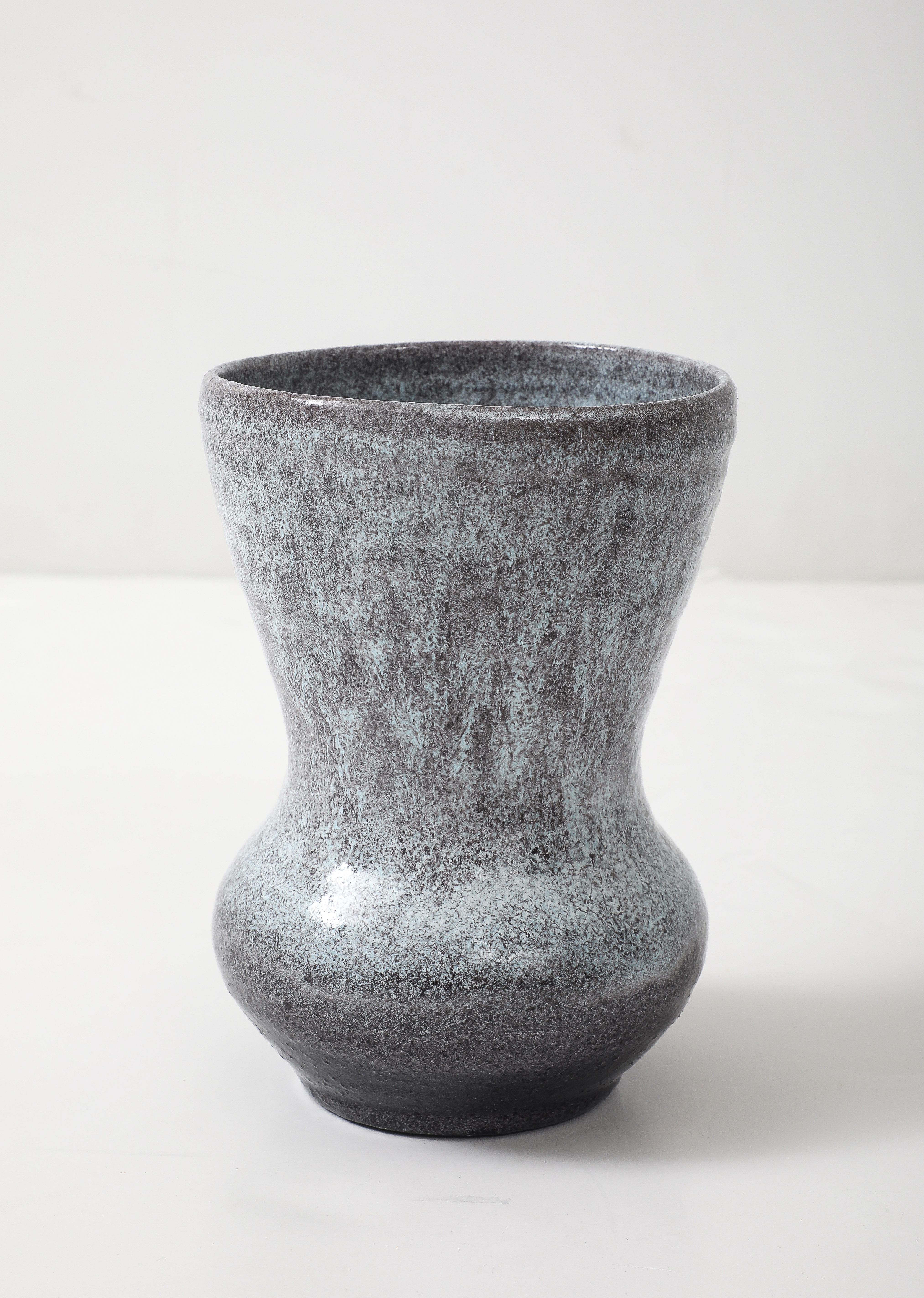 Pair of Accolay Speckled Vases For Sale 1