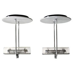 Pair of “Acheo” Ceiling Lights by Gianfranco Frattini for Artemide, 1980s