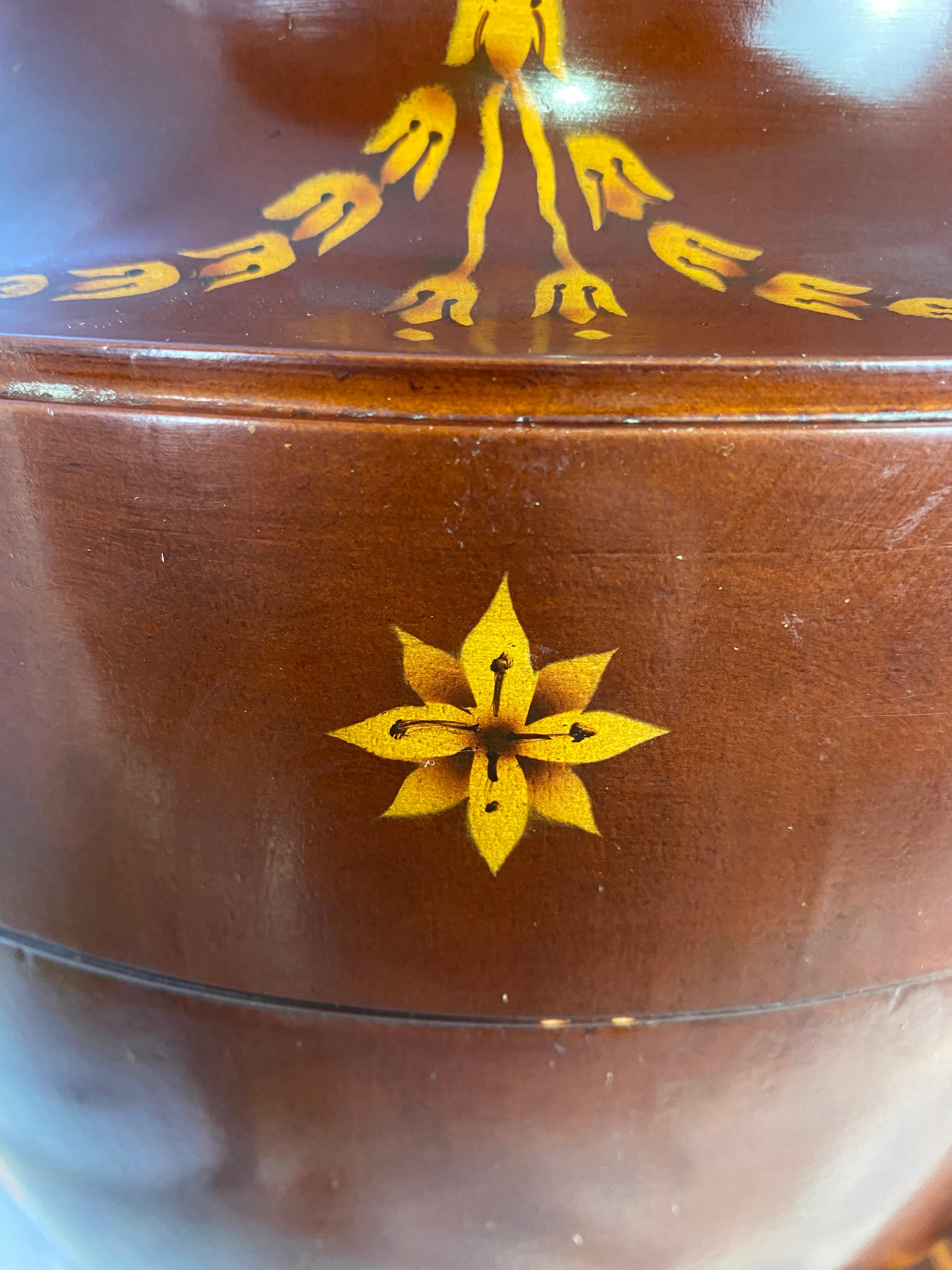 Pair of Acorn Mahogany Knife boxes, 20th Century For Sale 2