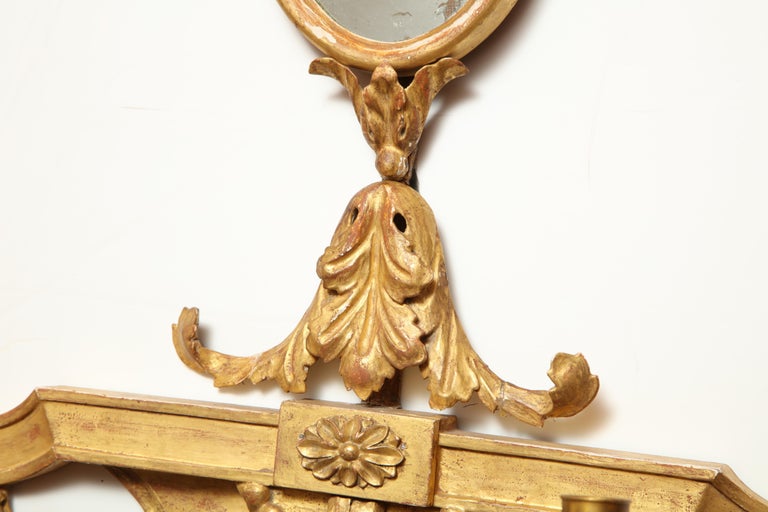 Pair of Adam Carved Gilt Appliques For Sale at 1stdibs