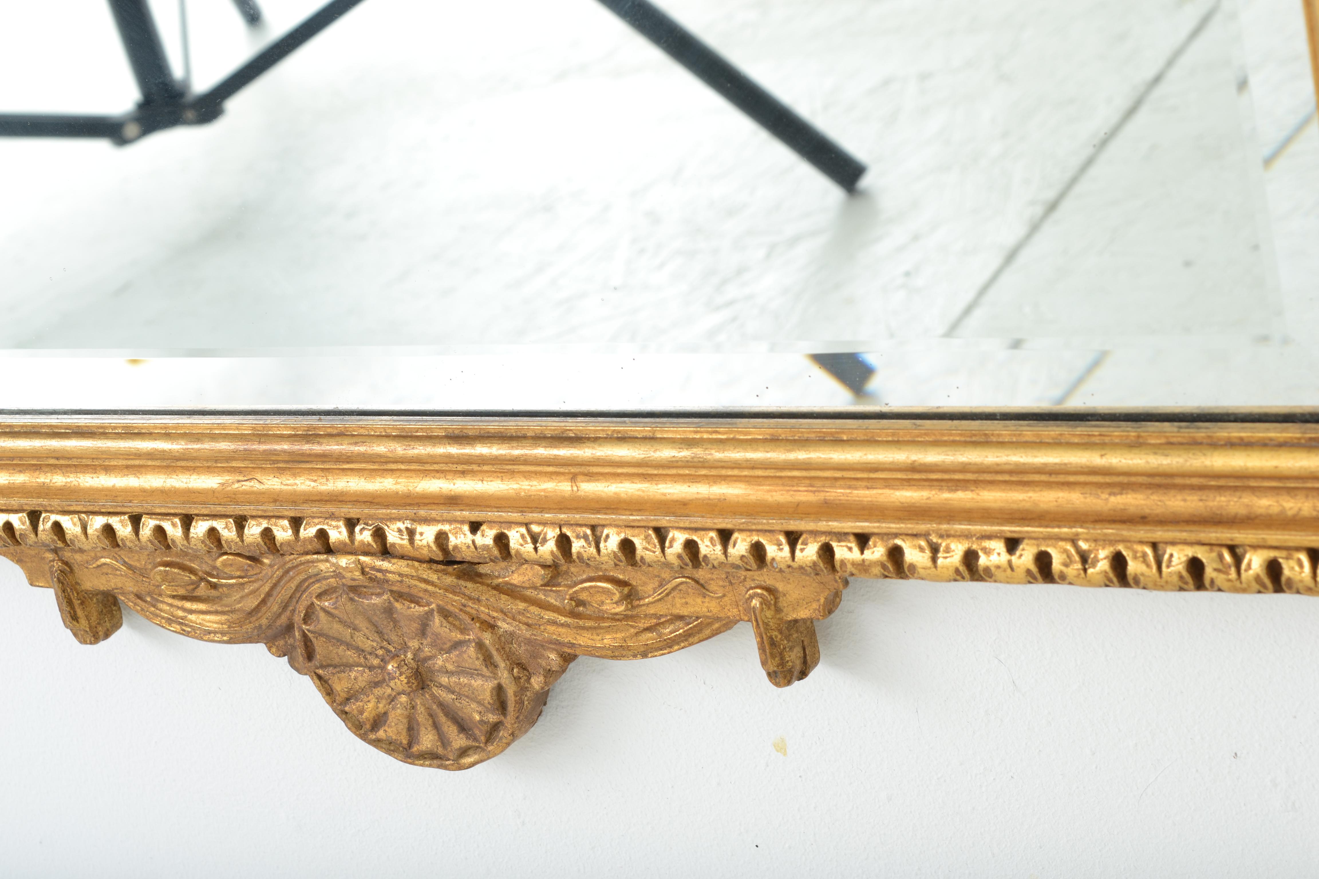 Adam Style Pair of Adams-Style Giltwood Mirror by Friedman Brothers