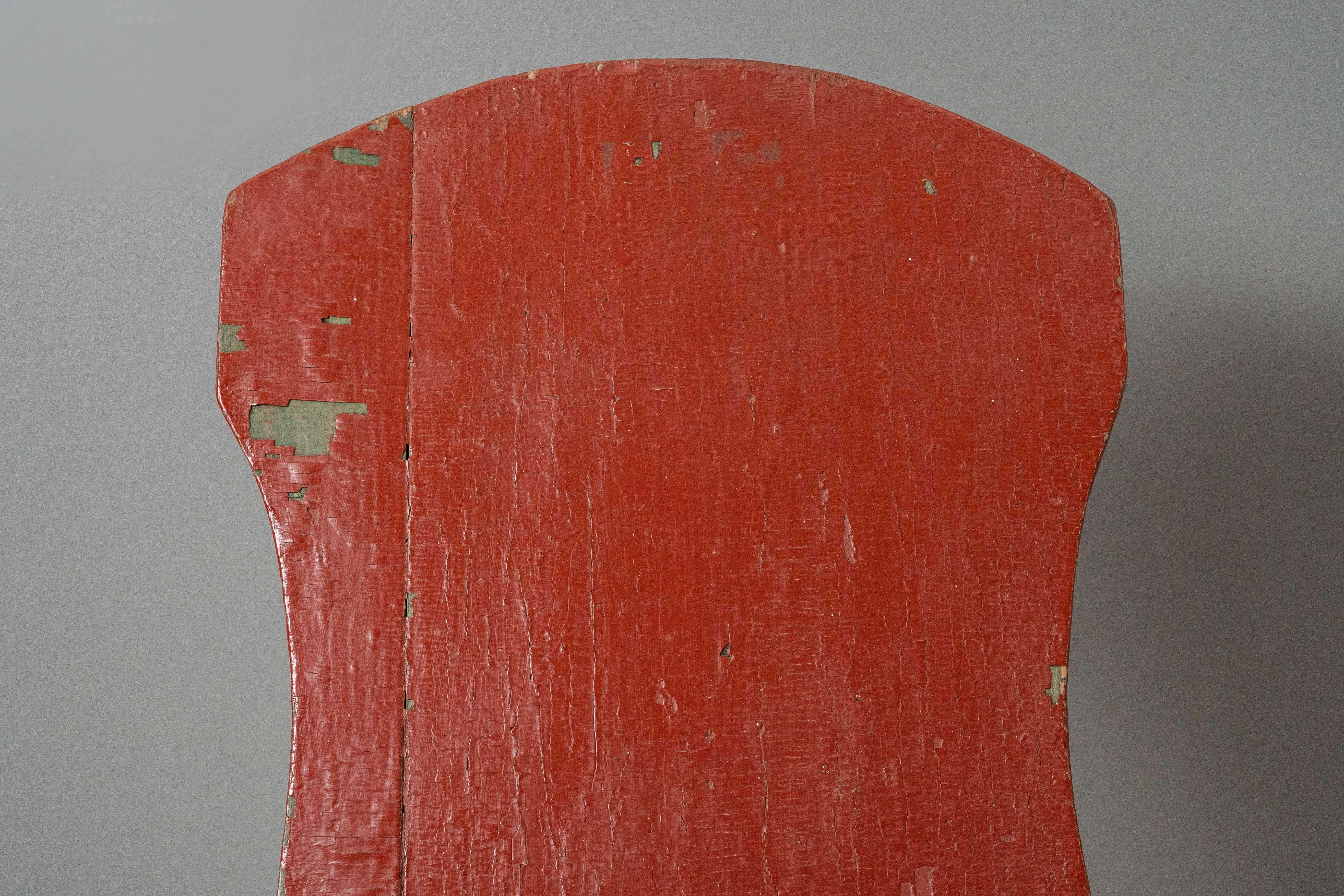 Peint Paire de chaises Adirondack Arts & Crafts en planches en vente