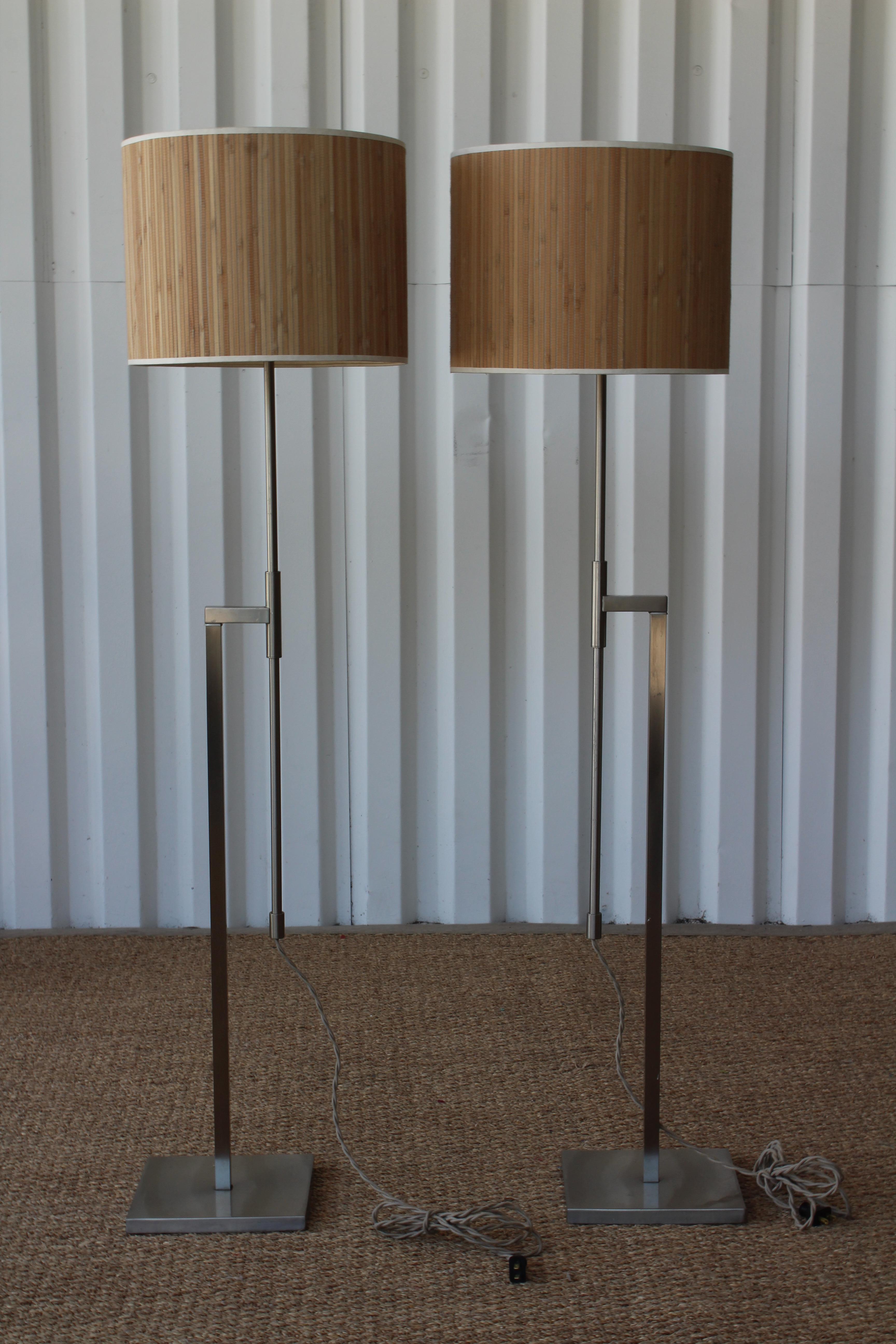 Adjustable Floor Lamp by Laurel, U.S.A, 1960s. One Available. 6