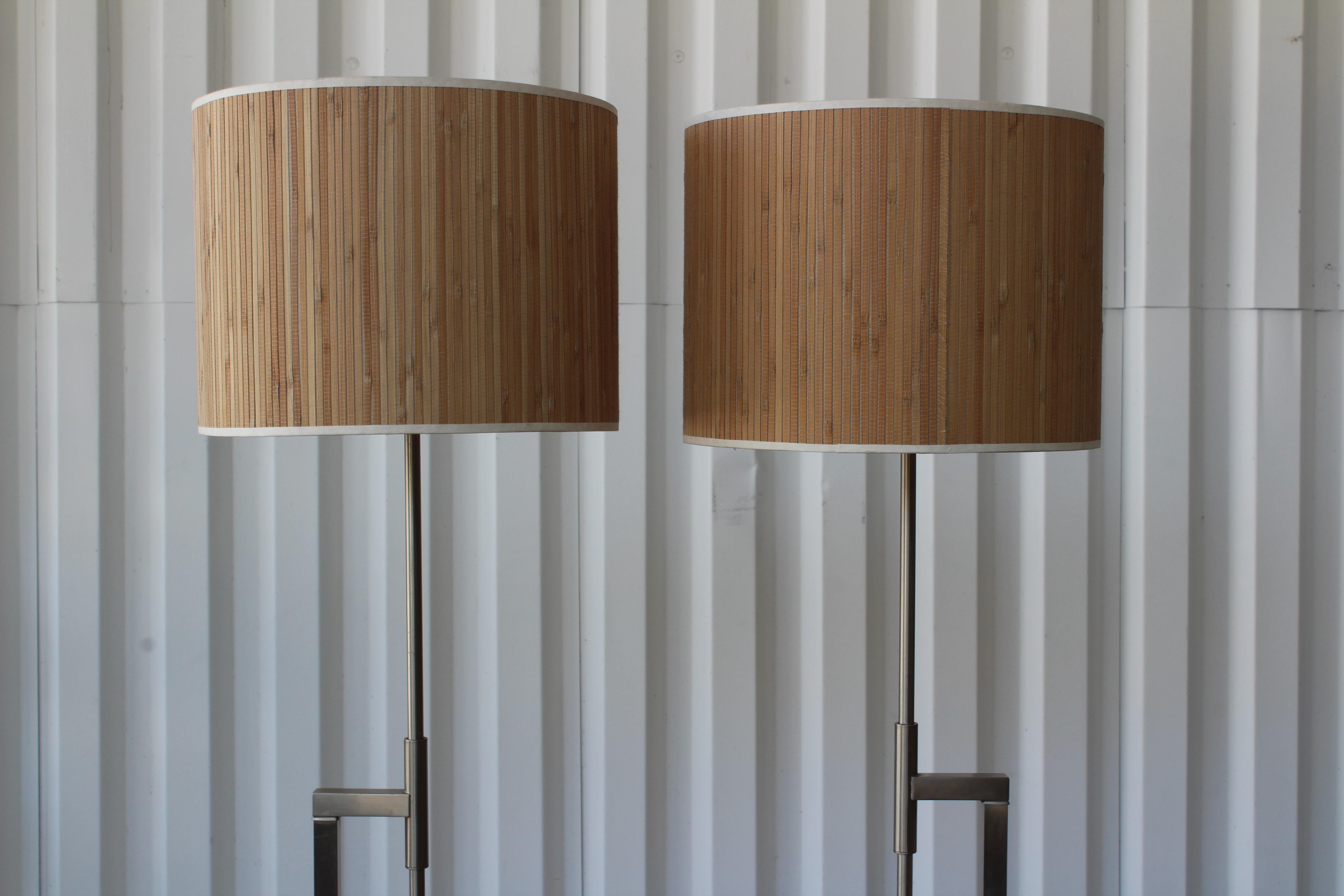 Adjustable Floor Lamp by Laurel, U.S.A, 1960s. One Available. 7