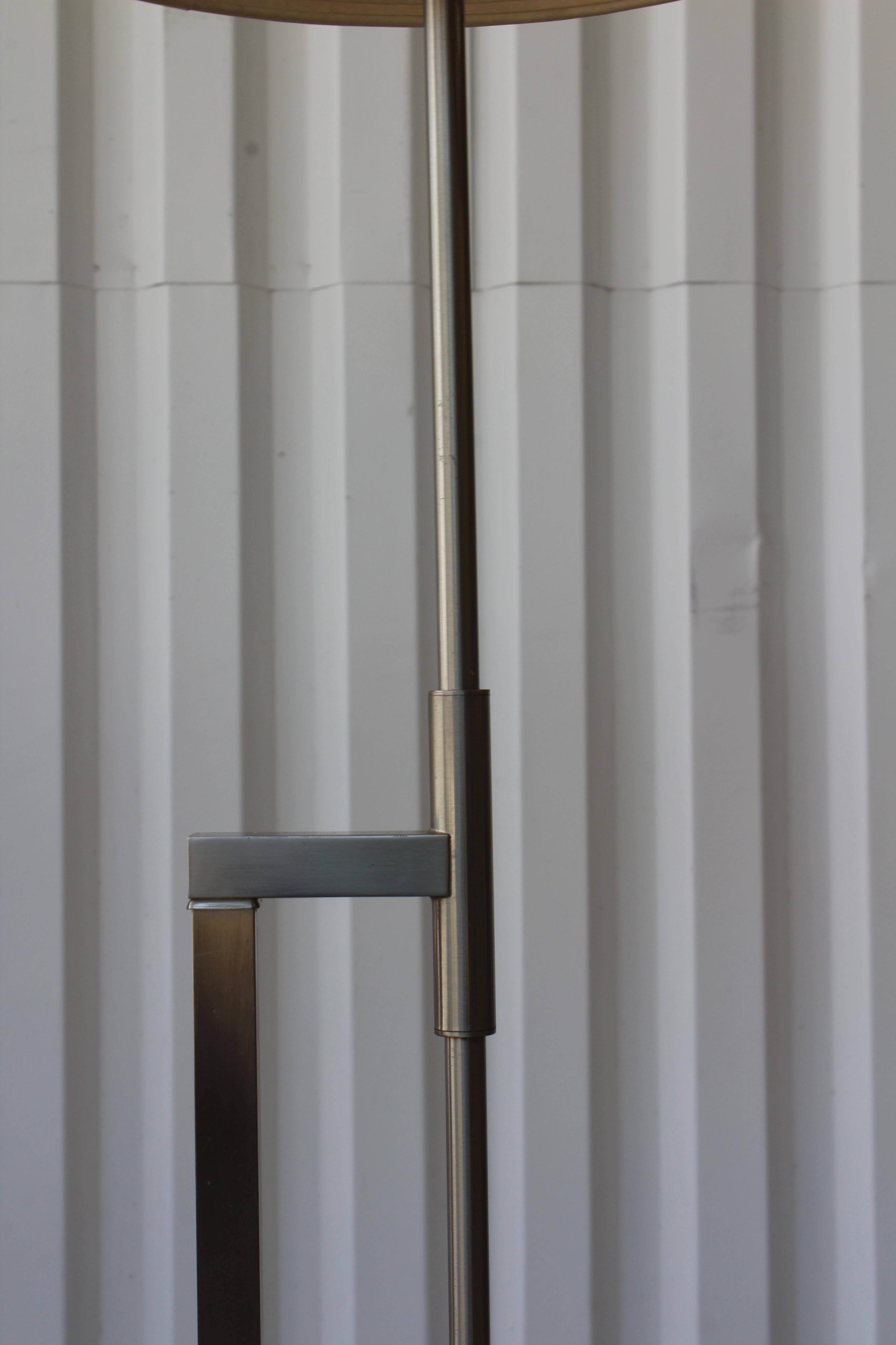 Mid-Century Modern Adjustable Floor Lamp by Laurel, U.S.A, 1960s. One Available.