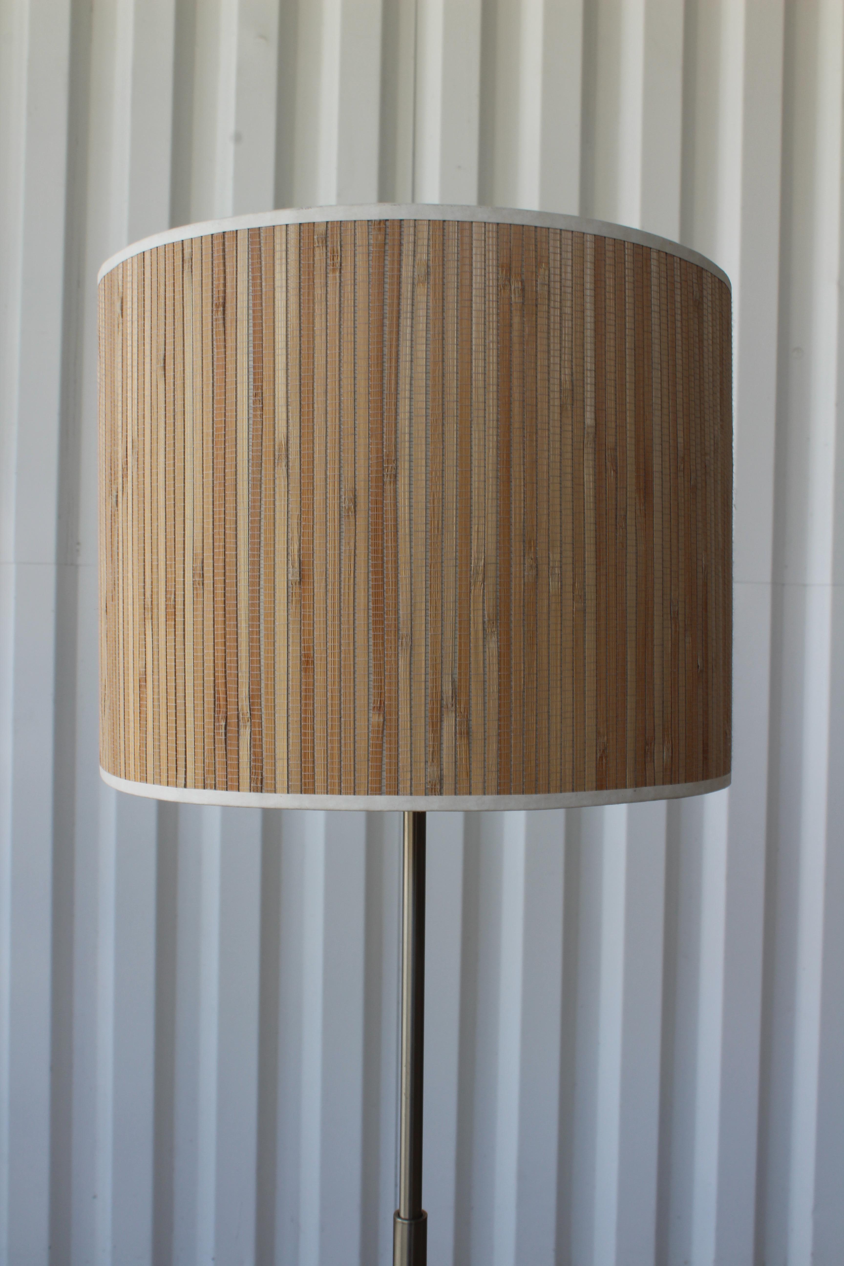 American Adjustable Floor Lamp by Laurel, U.S.A, 1960s. One Available.
