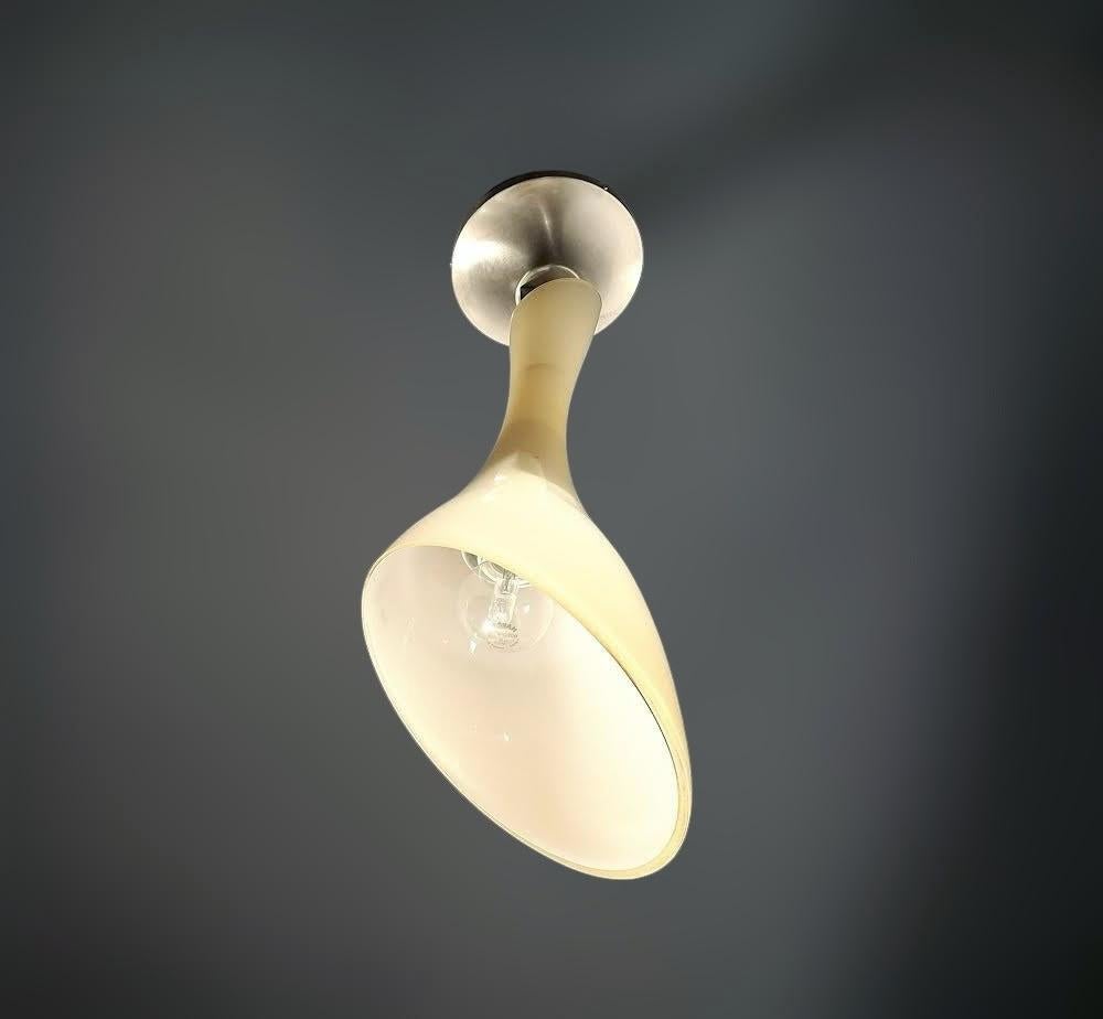 Pareja de Apliques o Colgantes Regulables de Incamiciato de Vistosi Cristal de Murano en venta