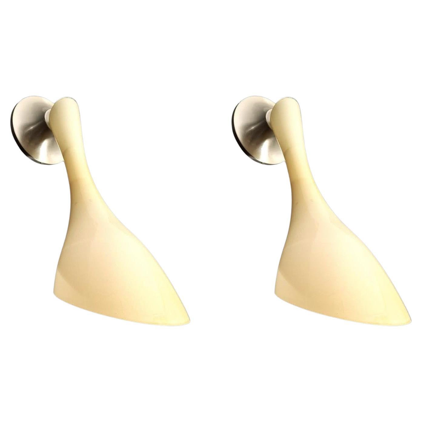 Pair of Adjustable Incamiciato Sconces or Pendants by Vistosi