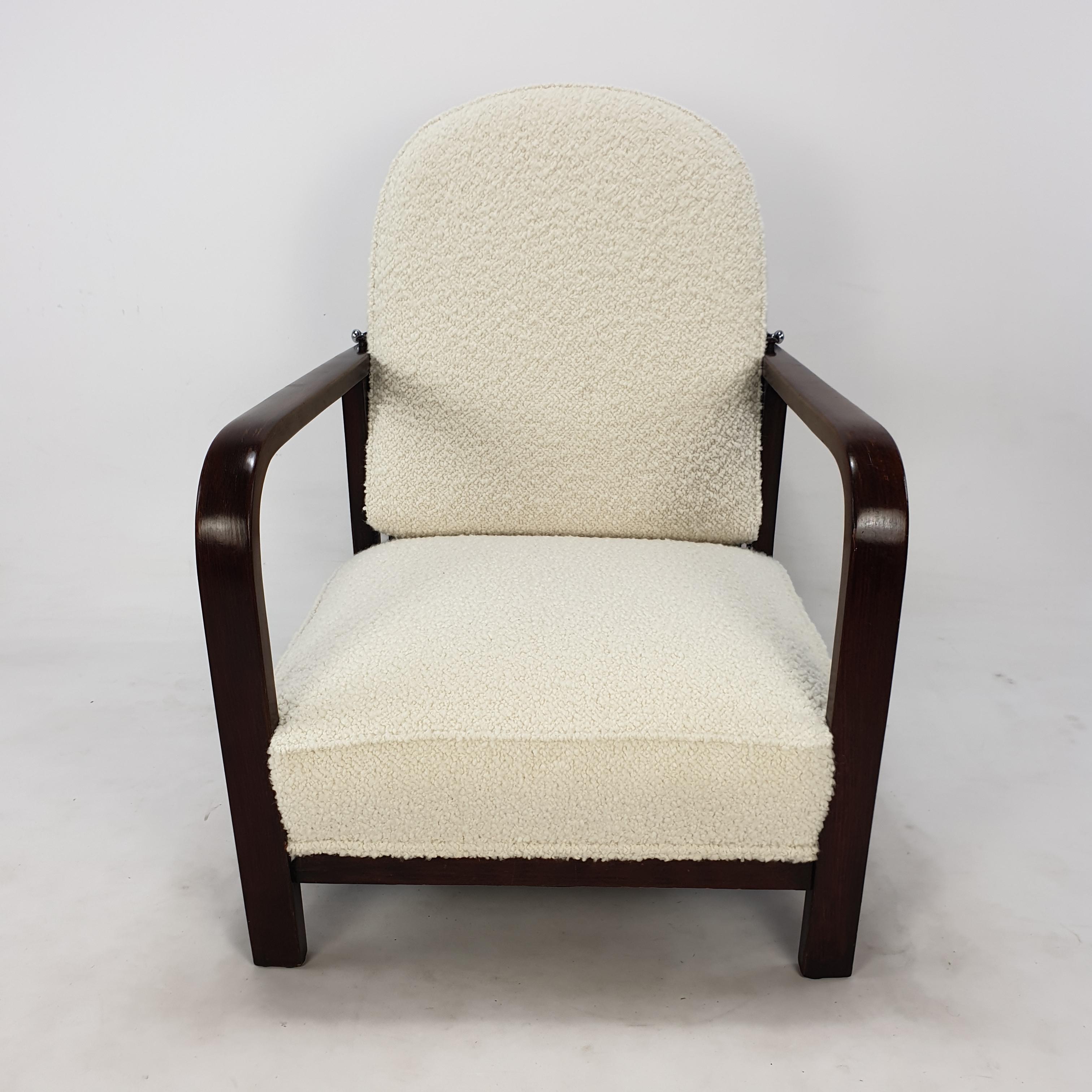 Pareja de tumbonas ajustables de Thonet, años 30 en venta 3