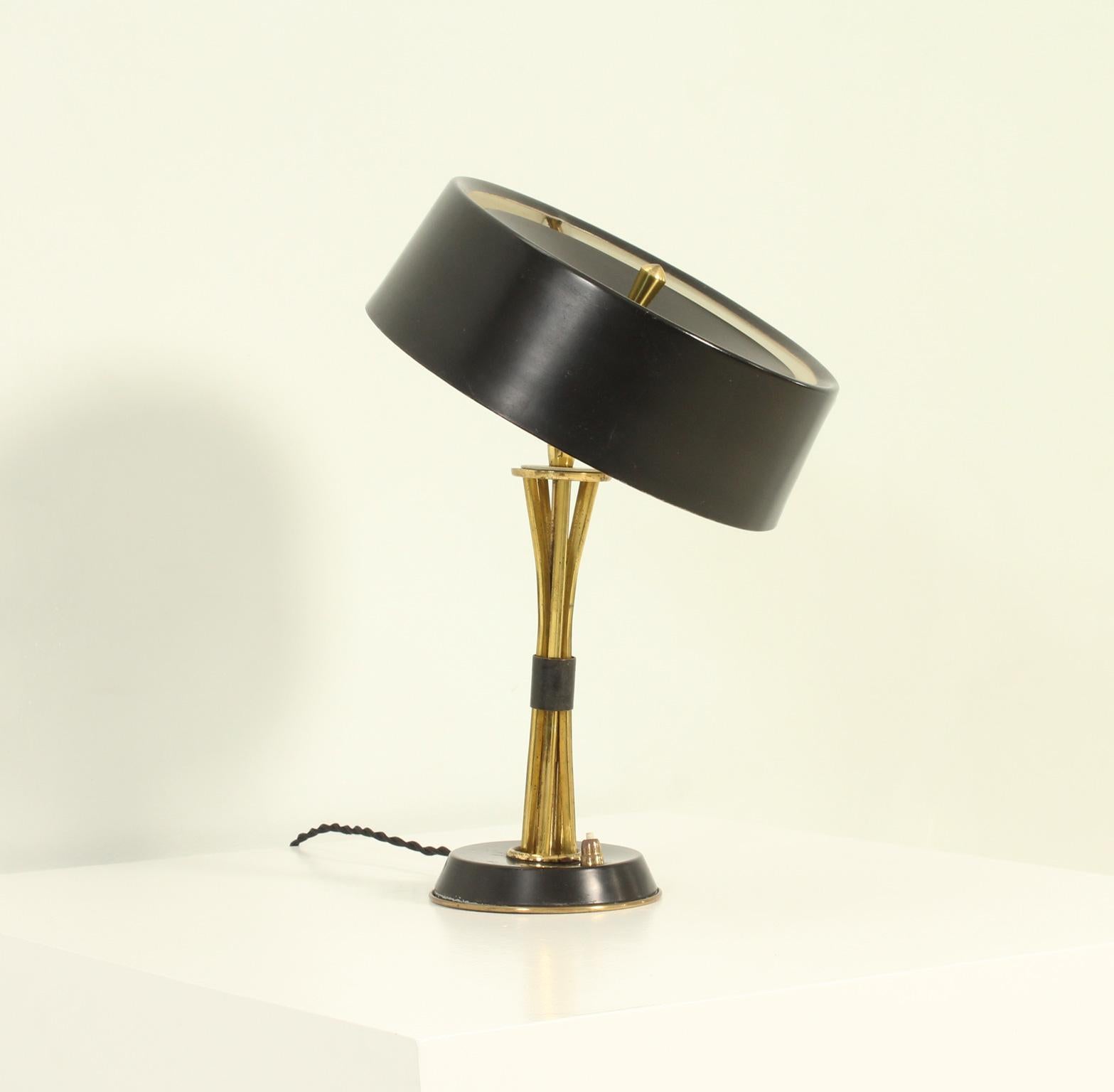 Pair of Adjustable Table Lamps by Oscar Torlasco for Lumi, Italy 4