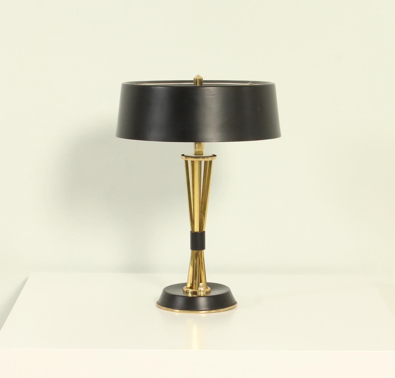 Pair of Adjustable Table Lamps by Oscar Torlasco for Lumi, Italy 5