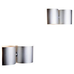 Pair of Adjustable Wall Lamps by Giuliano Cesari for Nucleo Sormani