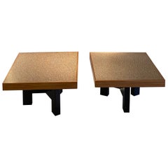 Pair of Ado Chale Peppercorn Tables