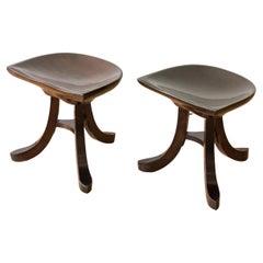 Pair of Adolf Loos Style Stools