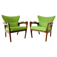 Pair of Adrian Pearsall 2291-C chairs