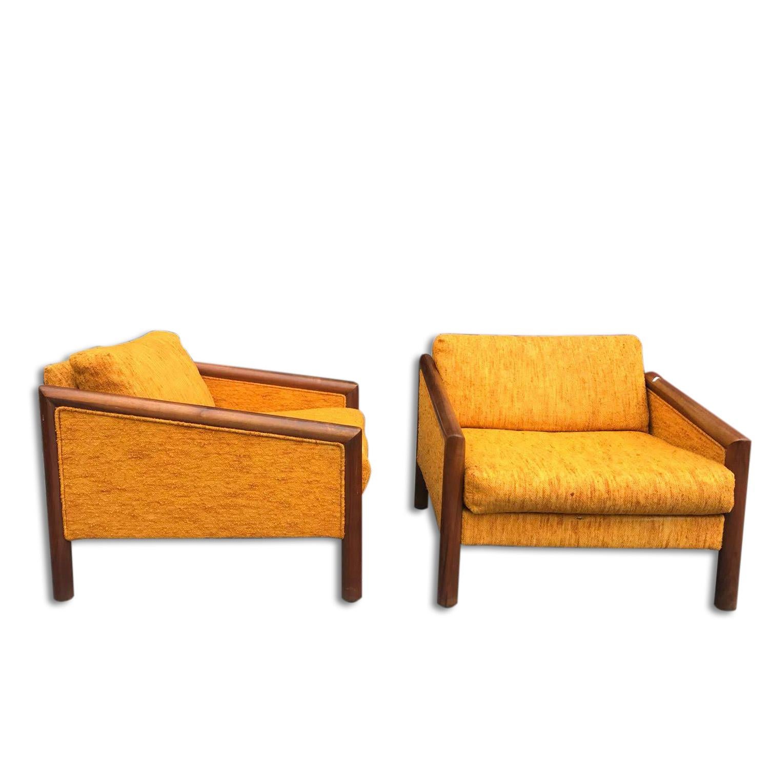 Pair of Adrian Pearsall Armchairs for Craft Associates, 1960s 7