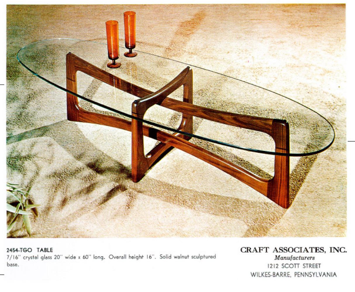 Pair of Adrian Pearsall Ebonized Ribbon Cocktail Tables  3