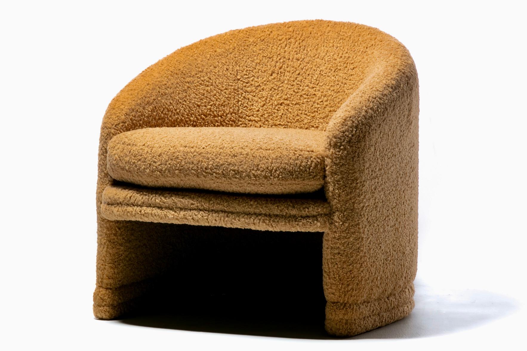 Paire de fauteuils club post-modernes Adrian Pearsall pour Comfort Designs, vers 1980 en vente 5