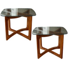 Ein Paar Beistelltische von Adrian Pearsall für Craft Associates