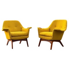 Paire de chaises longues Adrian Pearsall pour Craft Associates