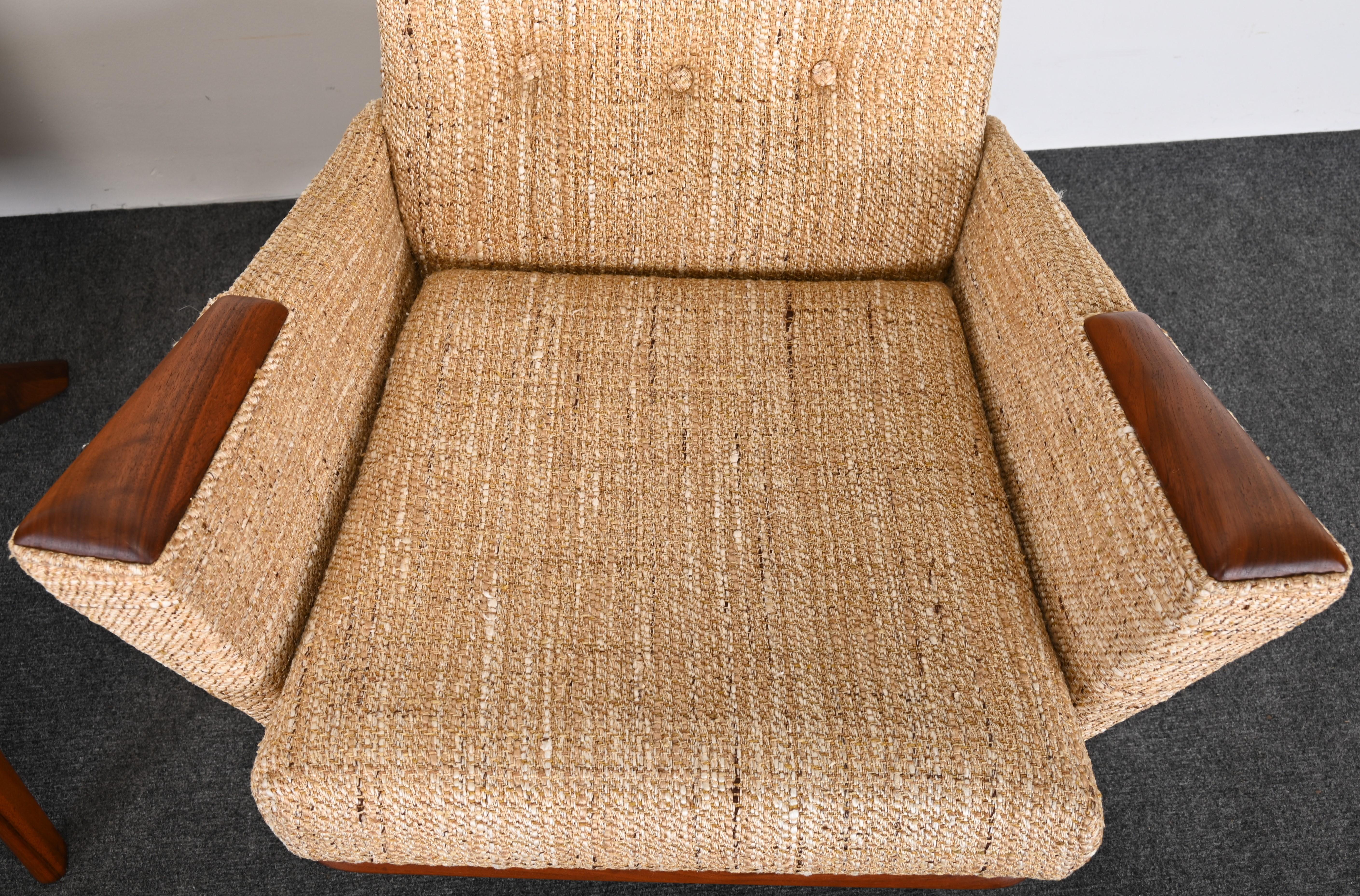 Paar Adrian Pearsall-Sessel  „Slim Jim“-Loungesessel für Craft Associates, 1960er Jahre im Angebot 7