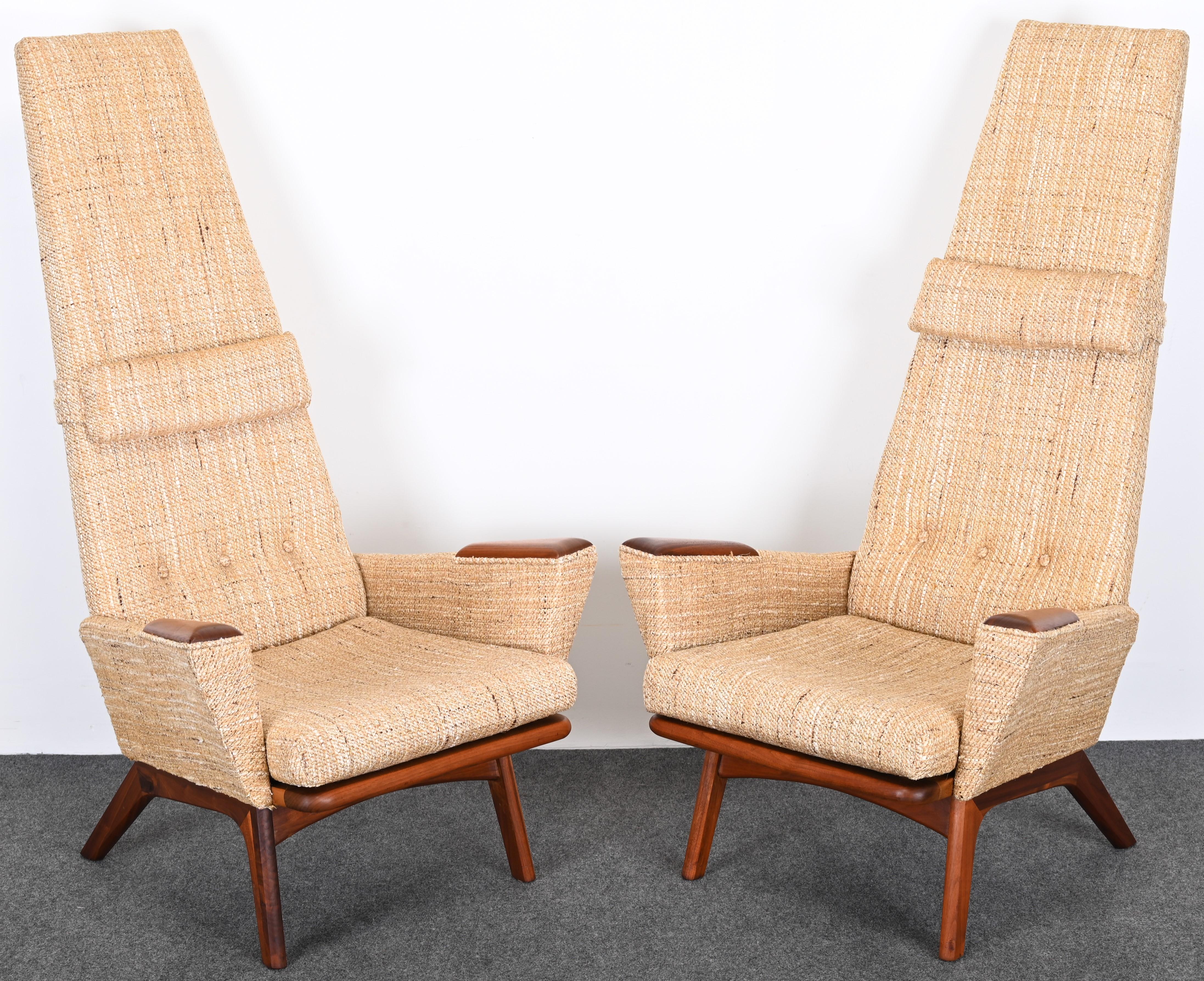Paar Adrian Pearsall-Sessel  „Slim Jim“-Loungesessel für Craft Associates, 1960er Jahre im Angebot 2