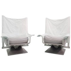 Pair of AEO Armchairs By Paolo Deganello for Cassina, 1973