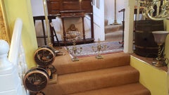 Pair of Aesthetic Brass Candelabra