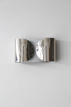 Pair of Afra and Tobia Scarpa “Foglio” wall lights, 1970s