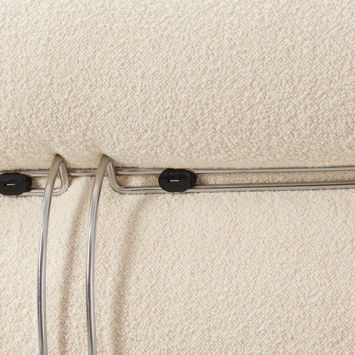 Métal Pair of Afra and Tobia Scarpa Soriana Two-Seater Sofas for Cassina, Italy 1970s en vente
