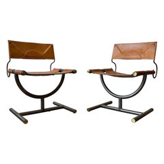 Pair of Afra & Tobia Scarpa Side Chairs, circa 1985