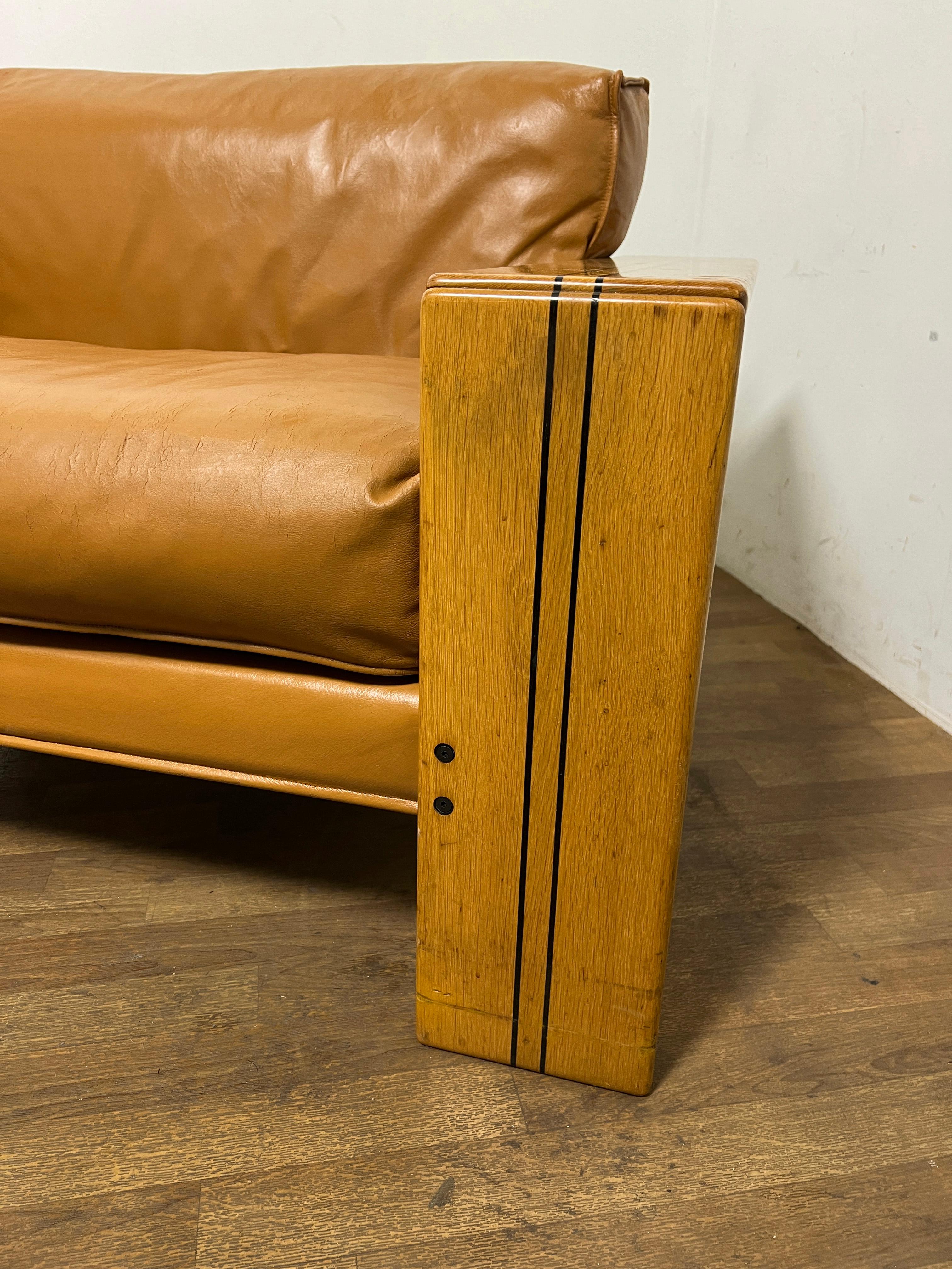 Pair of Afra & Tobia Scarpa Super-sized Artona Lounge Armchairs Circa 1970s 6
