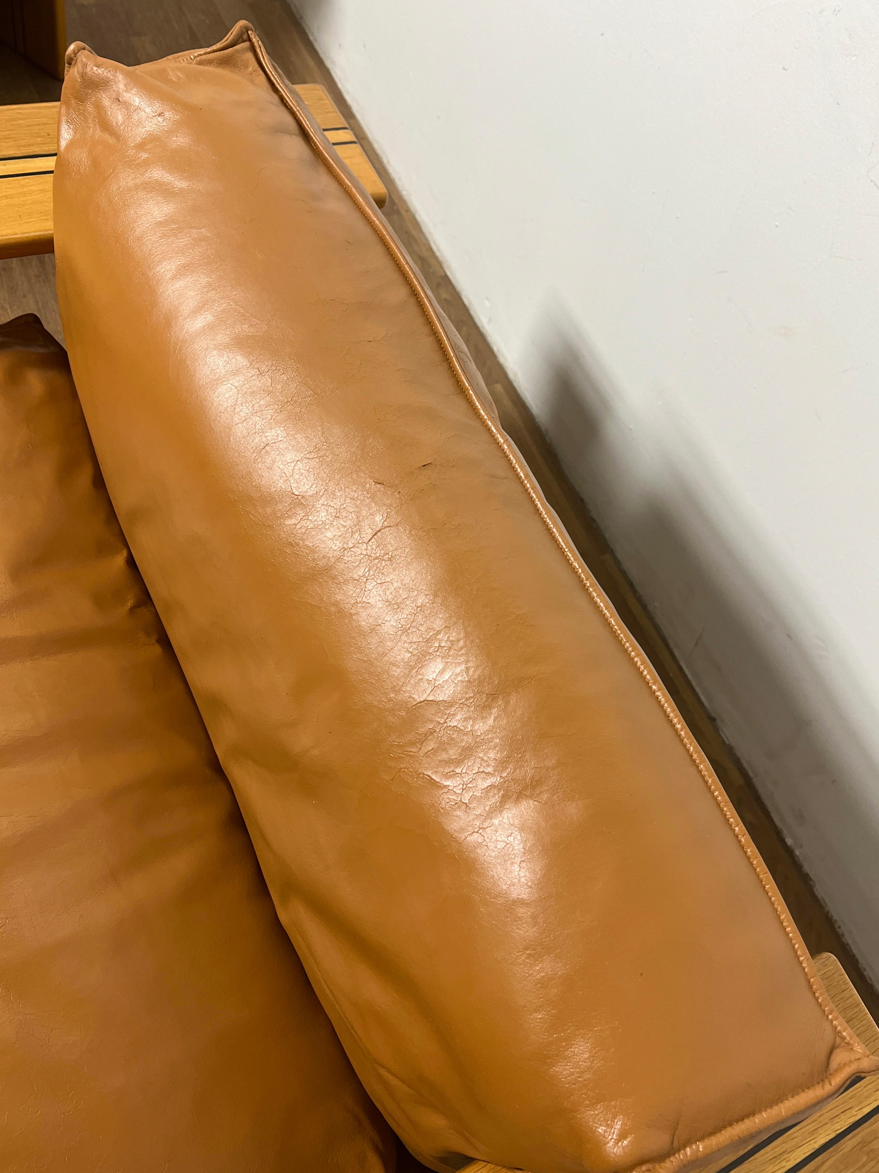 Pair of Afra & Tobia Scarpa Super-sized Artona Lounge Armchairs Circa 1970s 9