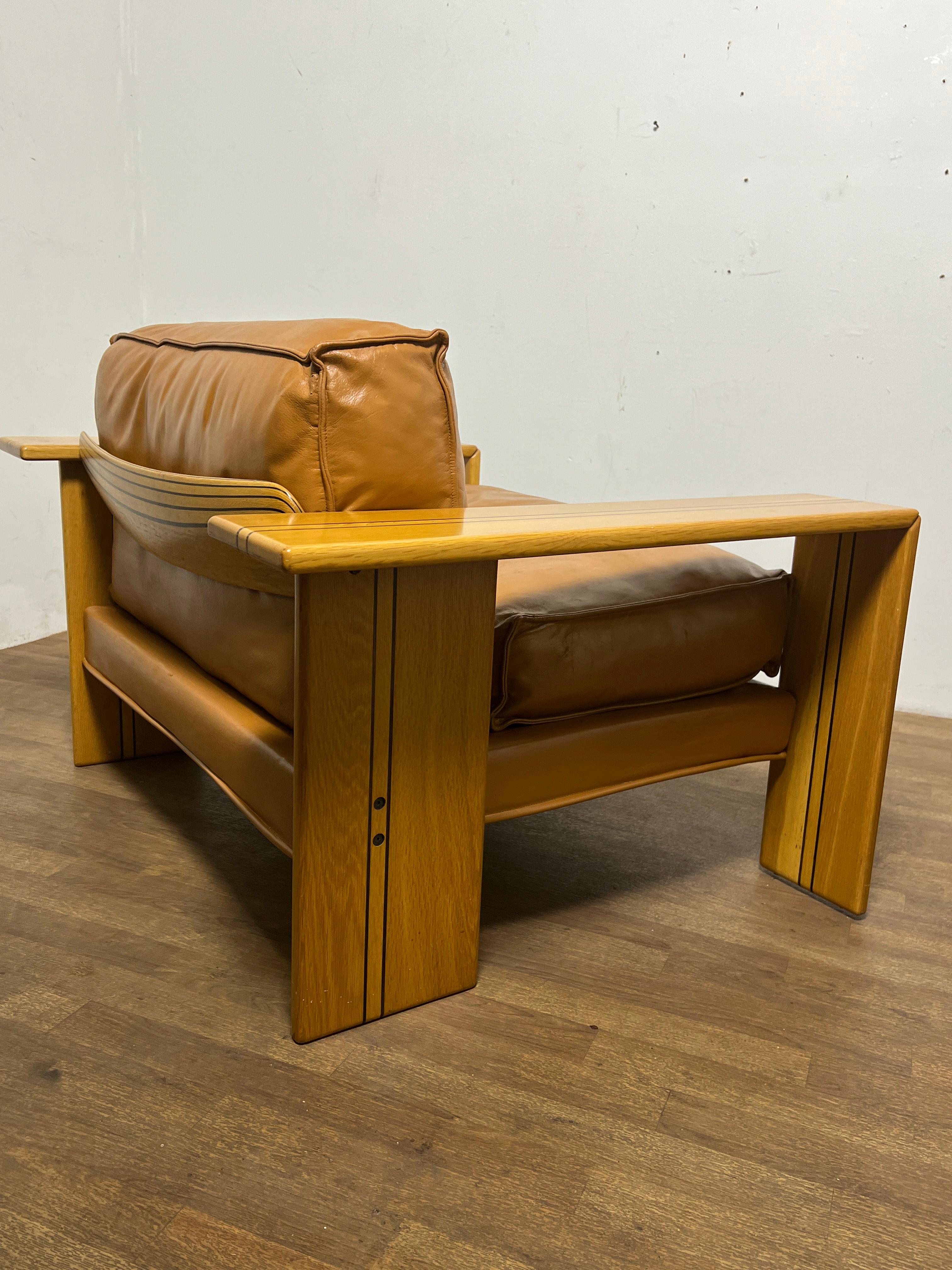 Pair of Afra & Tobia Scarpa Super-sized Artona Lounge Armchairs Circa 1970s 1