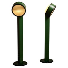 Pair of Afra & Tobia Scarpa "Tamburo" Floor Lamp