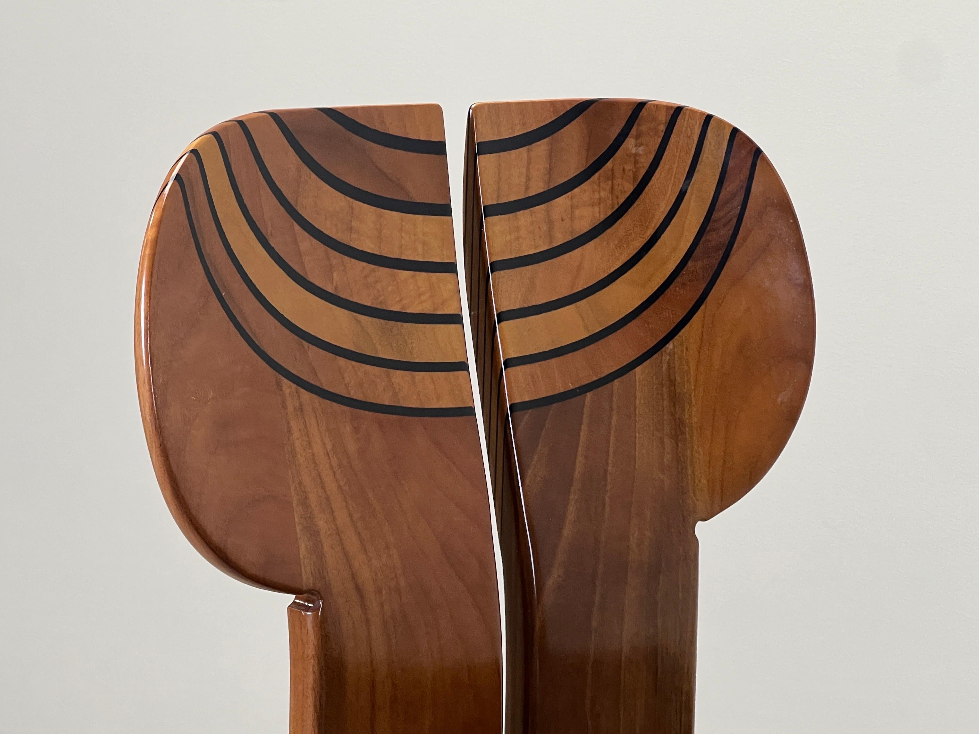 Coppia di sedie Africa di Afra & Tobia Scarpa per Maxalto in vendita 14