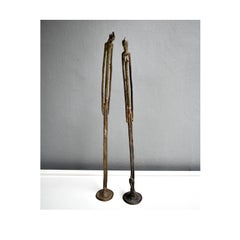 Pair of African Bornzo Statues, Dating Back to the Early Twentieth Century