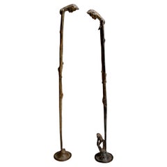 Pair of African Bornzo Statues, Dating Back to the Early Twentieth Century
