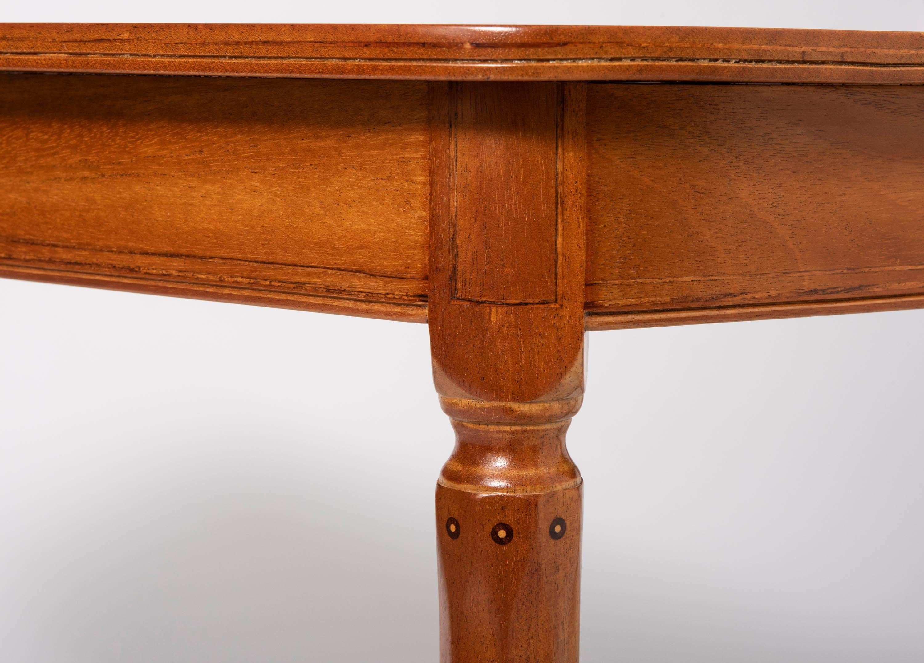 Pair of African Mahogany Side Tables by Edward Barnsley, England, circa 1956 For Sale 1