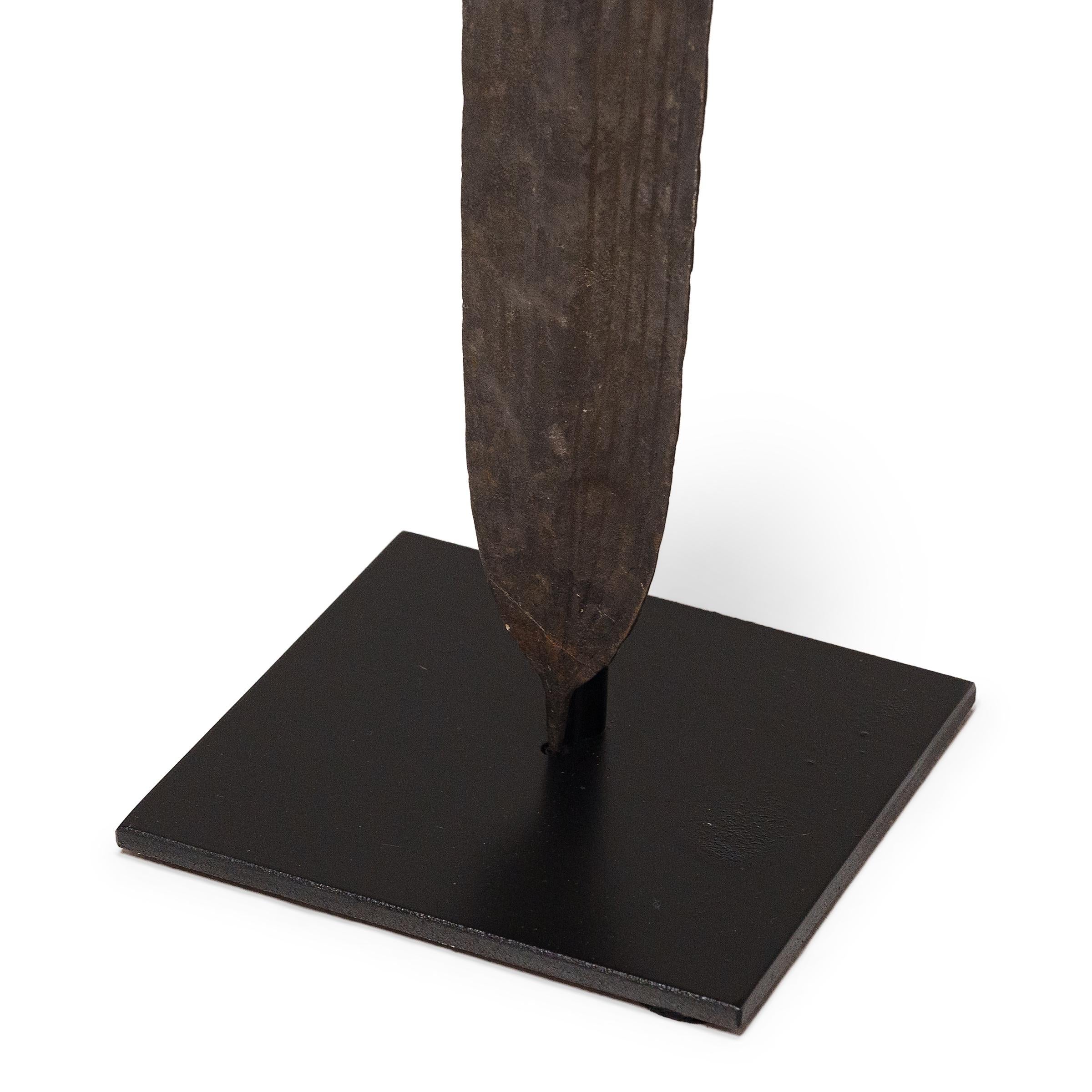 Congolese Pair of African Topoke Currency Blades, c. 1900