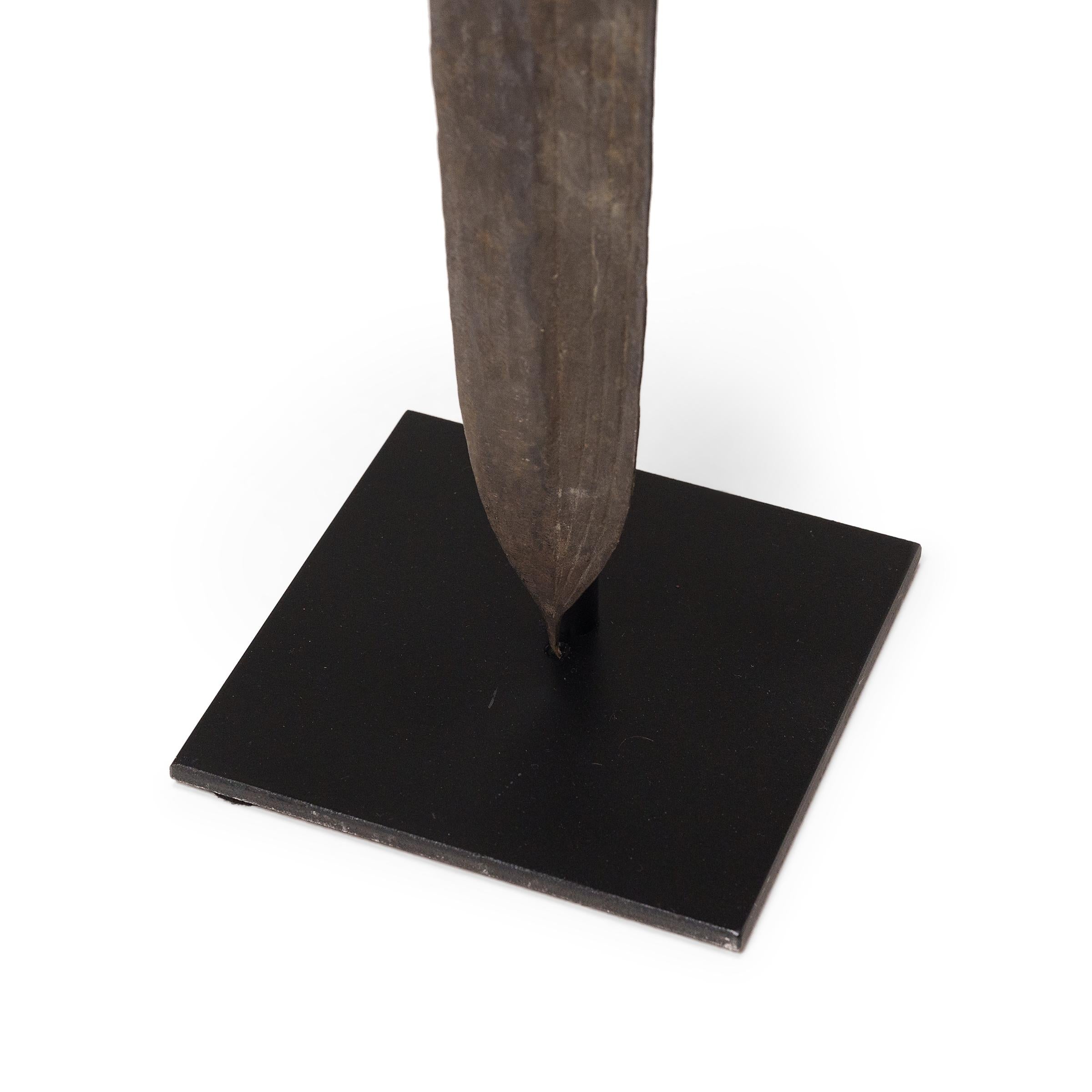 Iron Pair of African Topoke Currency Blades, c. 1900