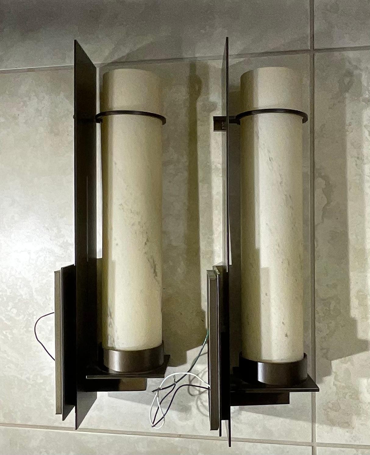 Pair Of After Hours Indoor Wall Sconces By Hubbardton Forge  For Sale 7