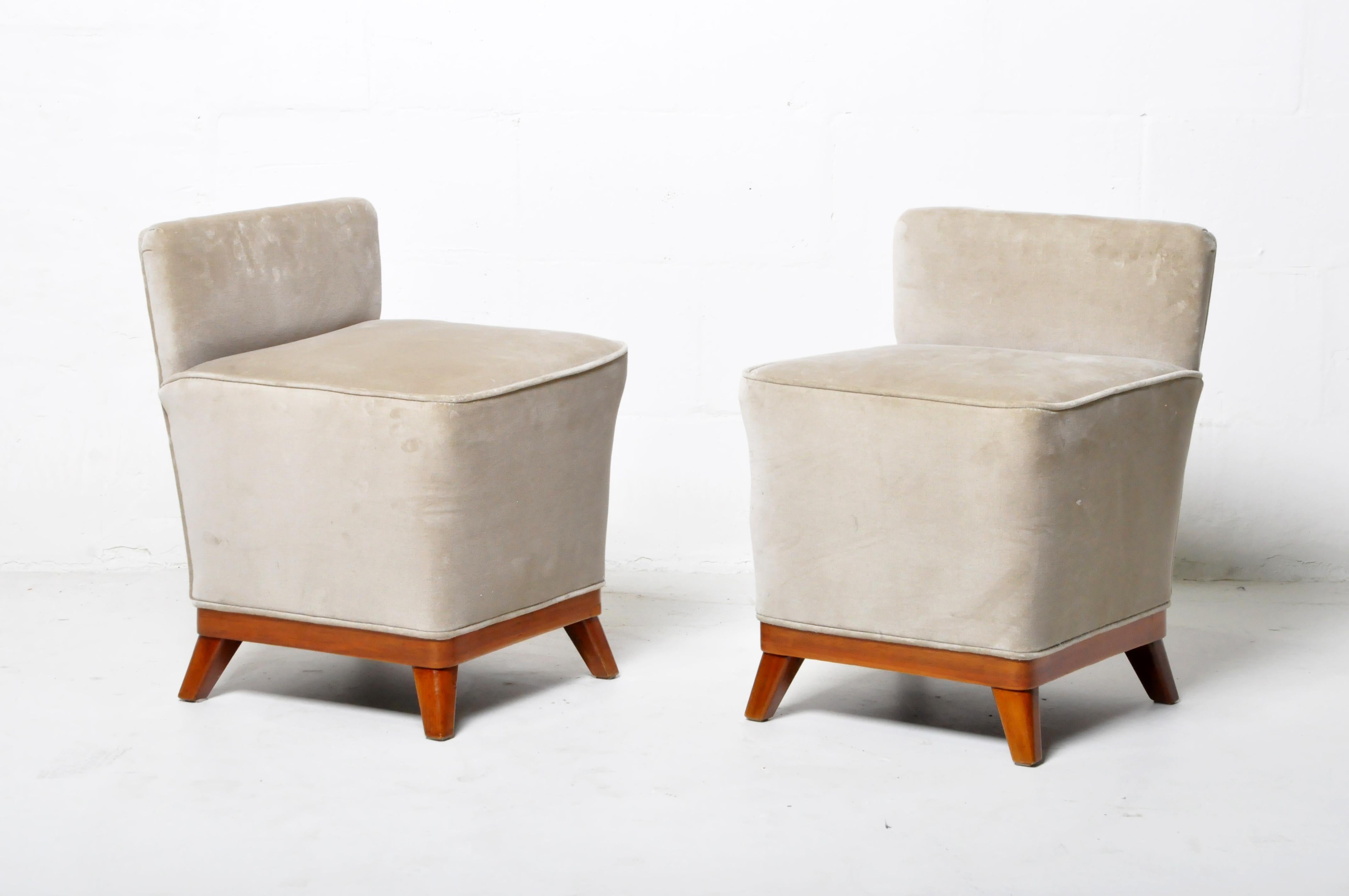 Pair of Air Deco Stools 11