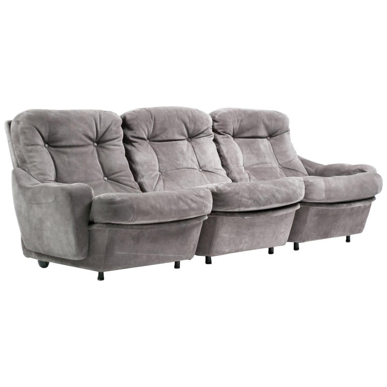 Pair of Airborne International Modular Sofas For Sale at 1stdibs