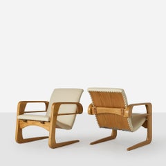 Pair of Airline Chairs by KEM Weber