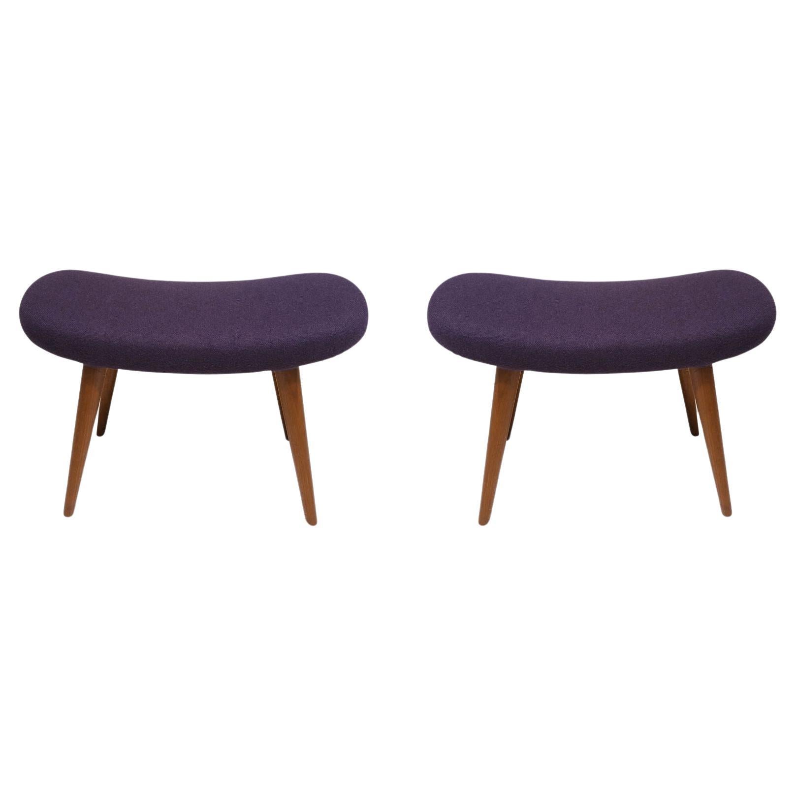 Paar Aksel Bender Madsen entworfene Ottomane-Bank-Stühle im Angebot