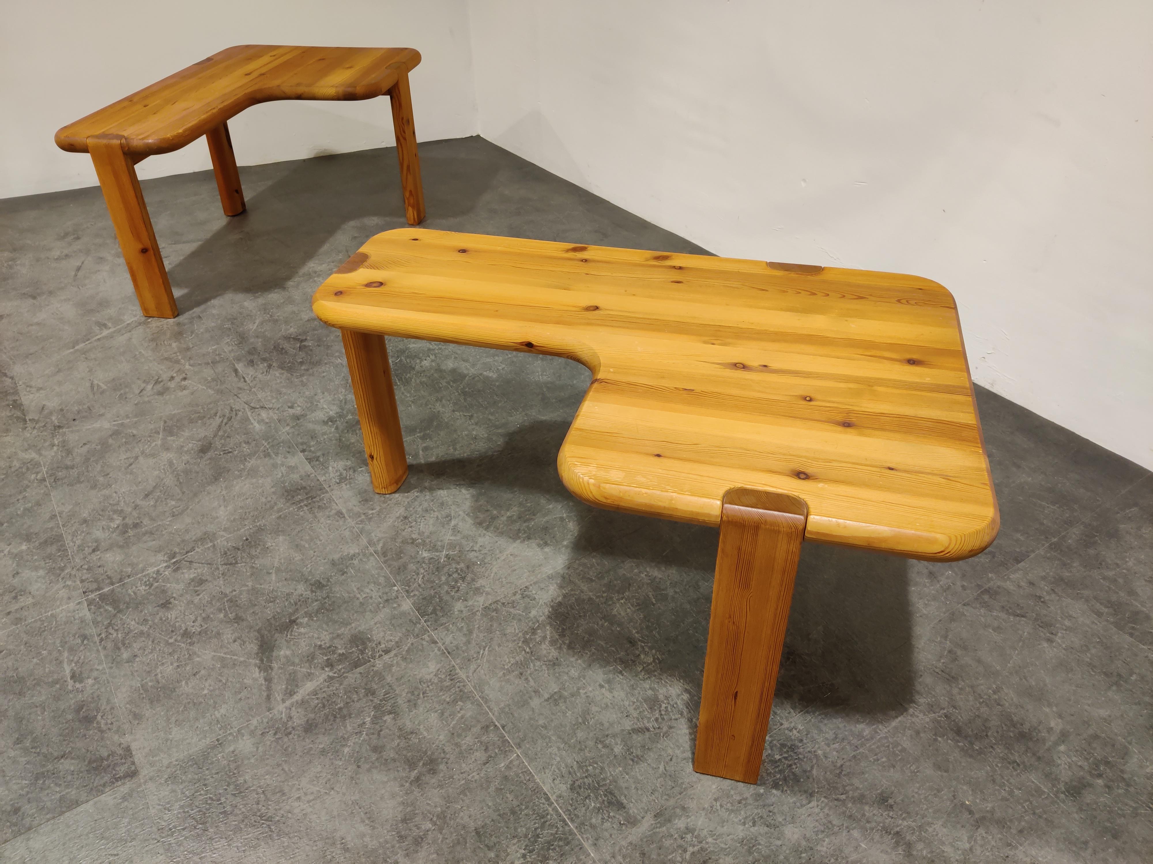 Pair of Aksel Kjersgaard Coffee Tables for Odder Furniture, 1960s 1