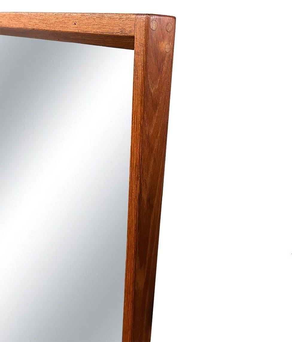 20th Century Pair of Aksel Kjersgaard Danish Teak Mirrors For Sale