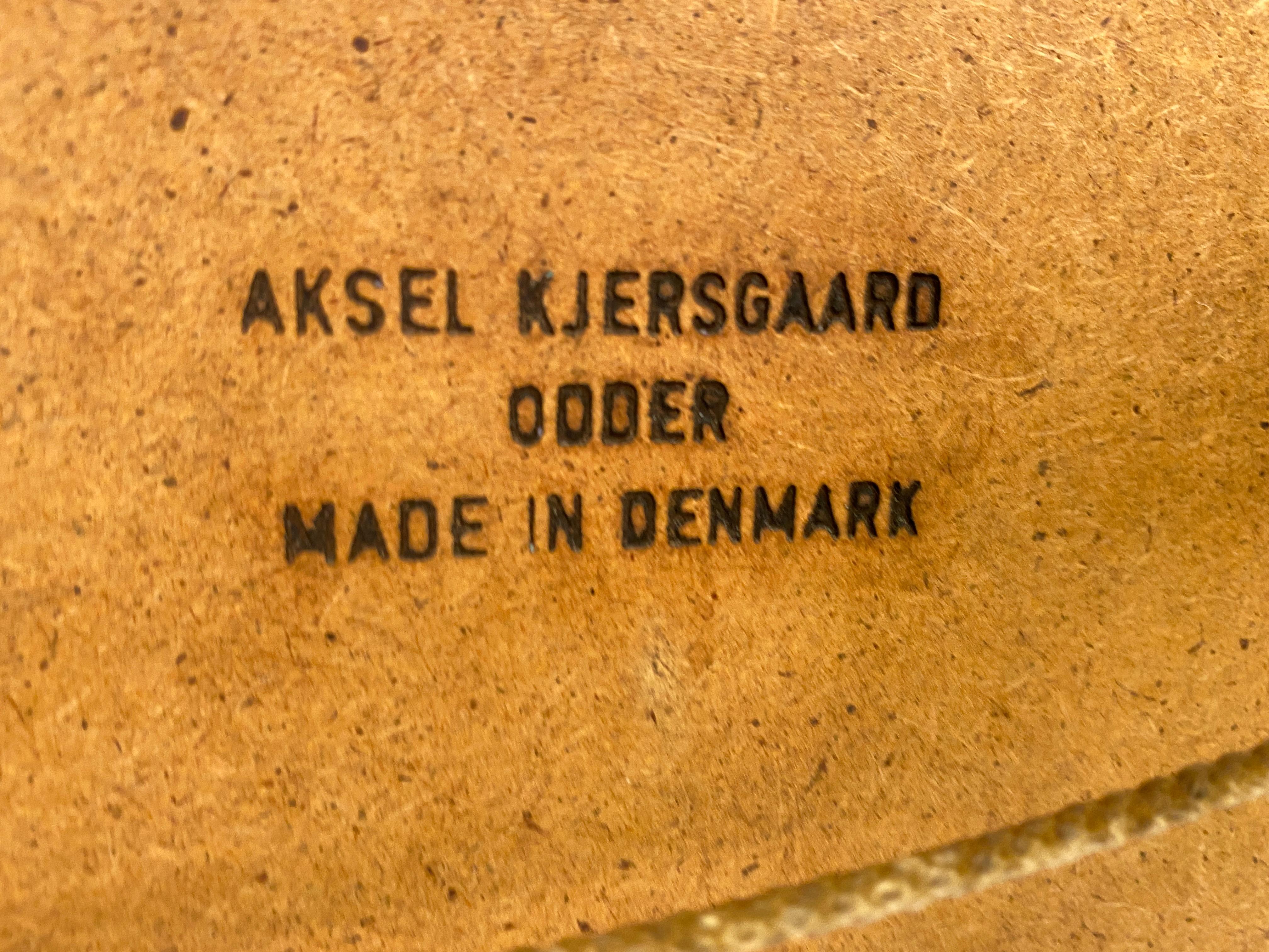 Pair of Aksel Kjersgaard for Odder Teak Wall Mirrors 2
