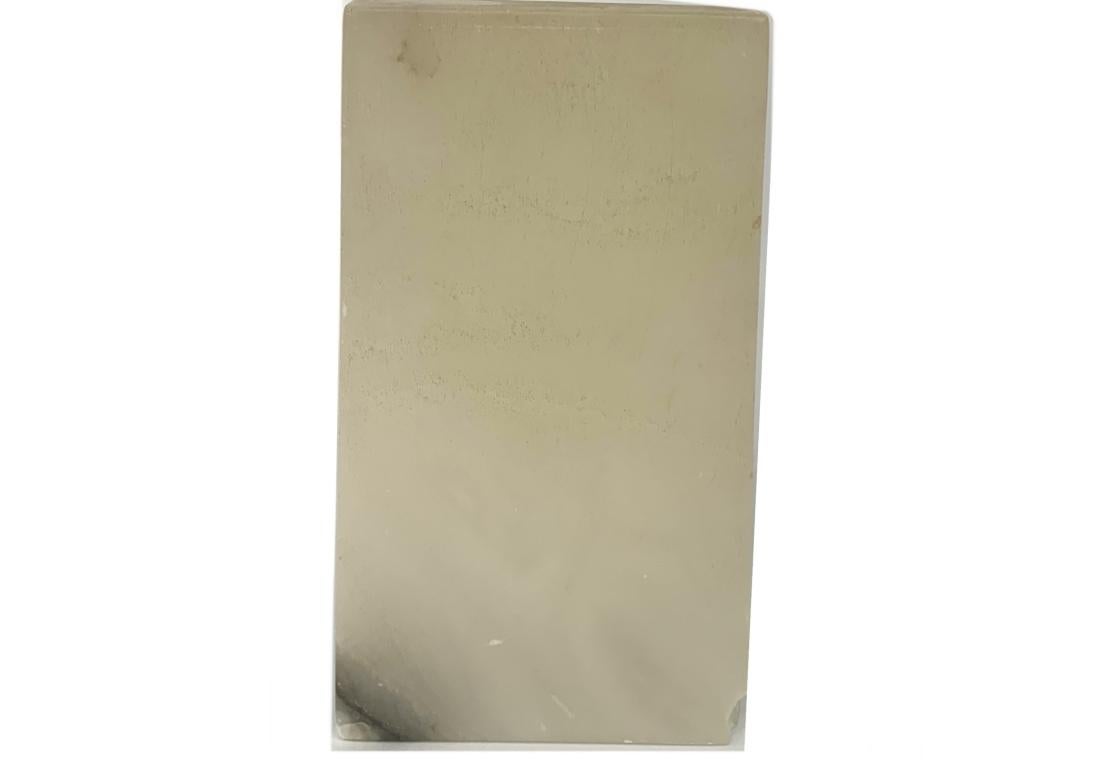 Ein Paar Hunde-Buchstützen aus Alabaster im Vintage-Stil im Angebot 5